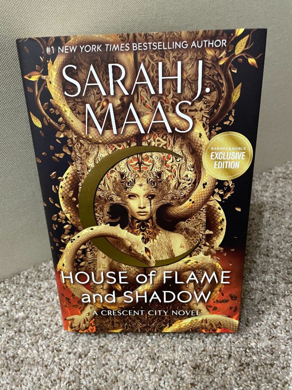 House of Flame and Shadow Crescent City #3 Sarah J Maas B&N Exclusive 1st Ed